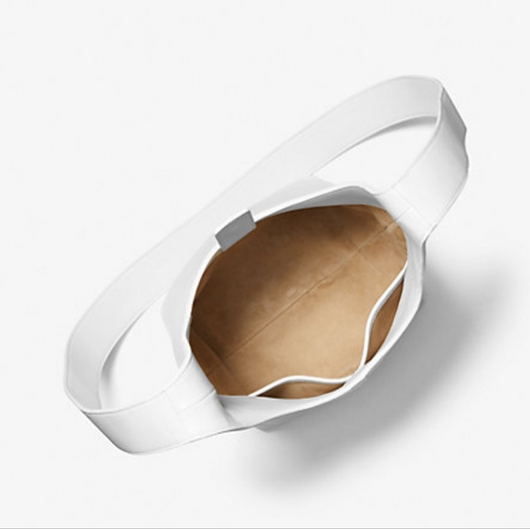 NWT Michael Kors Collection Woman's Crossbody Bag Mini Leather Hobo - Picture 2 of 13